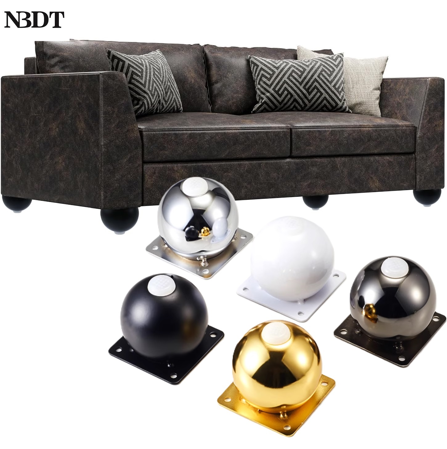 4Pcs Steel Ball Shaped Furnitu - Cabinet Hinge Overlay review and price