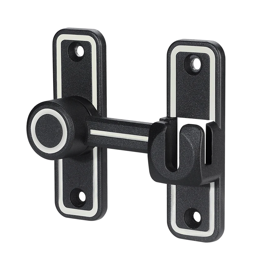Black Luminous Barn Door Latch - Furniture Hardware Fitting review and price