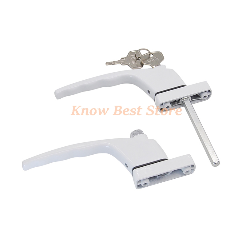 1PCS Plastic Steel Door Throug - Furniture Hardware Fitting review and price
