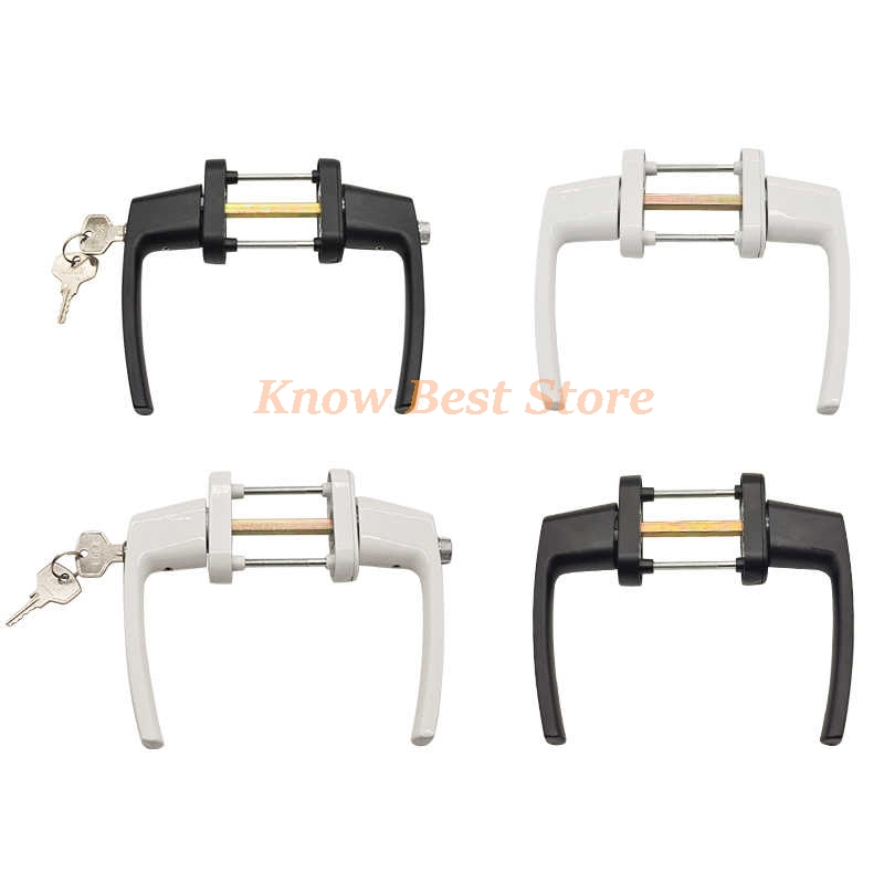 1PCS Plastic Steel Door Throug - Furniture Hardware Fitting review and price
