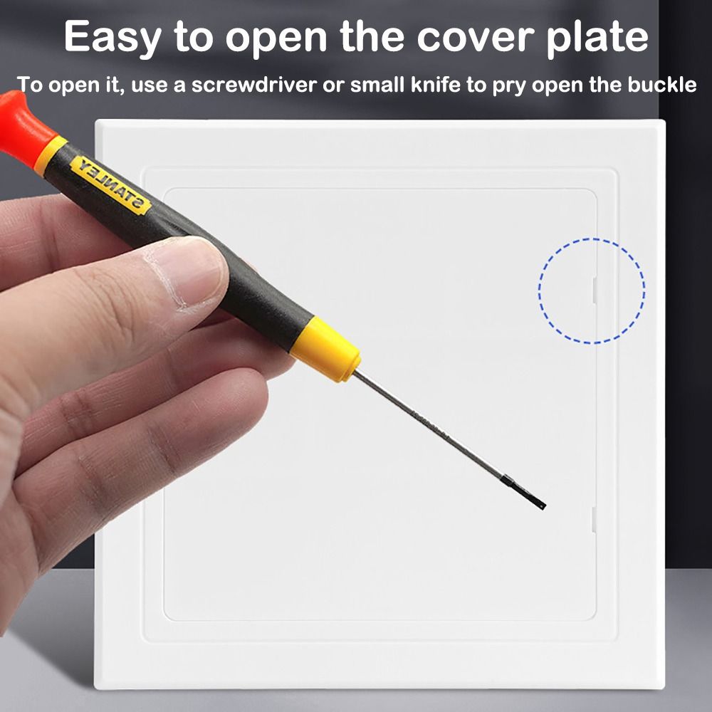 1pc Self-adhesive Access Panel - Furniture Hardware Fitting review and price