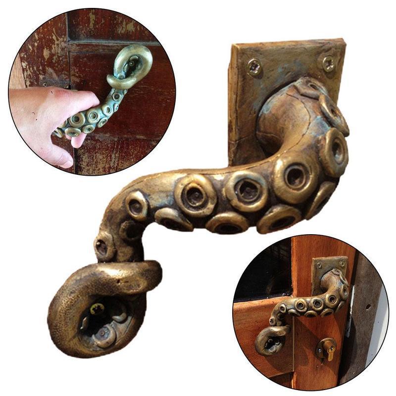 Vintage Octopus Door Knob Outd - Furniture Hardware Manufacturer review and price