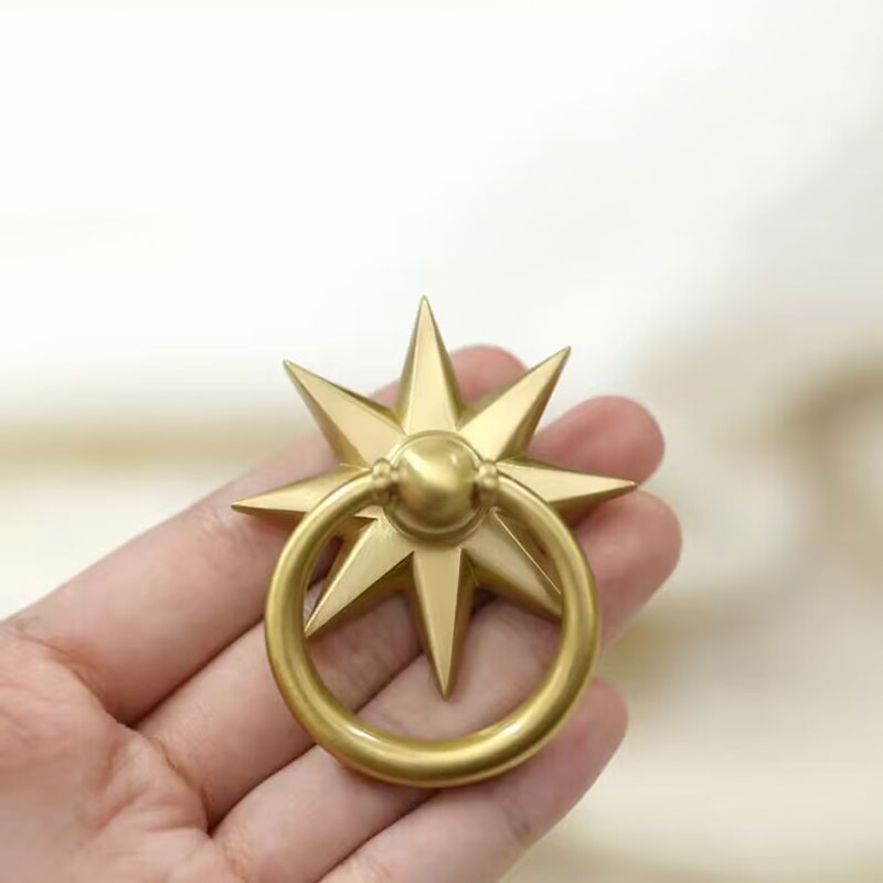 Solid Brass Drop Rings Cabinet - Furniture Hardware Drop Pulls review and price