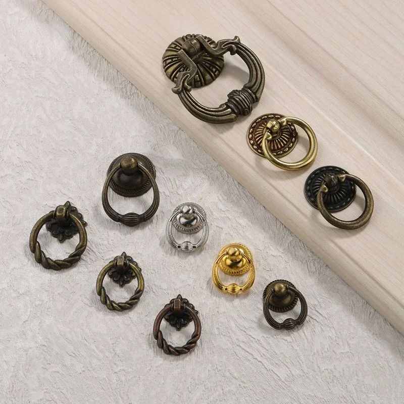 4pcs Creative Small Wardrobe H - Furniture Hardware Drop Pulls review and price